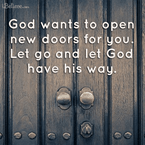 God Wants to Open New Doors for You