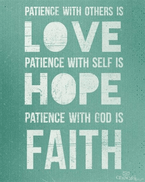 Love, Hope and Faith