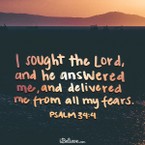 I Sought the Lord and He Answered Me