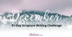 December Scripture Writing Guide 2019