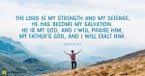 Your Daily Verse - Exodus 15:2