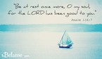 Be At Rest, O My Soul