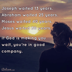 If God Is Making You Wait