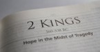 Book of 2 Kings Summary