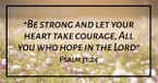 Hope in the Lord and Receive His Strength - iBelieve Truth: A Devotional for Women - August 18