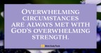 When God Gives More Than We Can Handle (2 Corinthians 12:9) - Your Daily Bible Verse - October 4