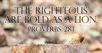 A Prayer for Boldness - Your Daily Prayer - November 7