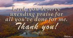 A Prayer of Gratitude for Life’s Blessings - Your Daily Prayer - November 17