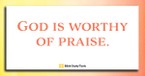 When Do You Thank God? (1 Thessalonians 5:16-18) - Your Daily Bible Verse - November 23