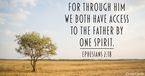 Your Daily Verse - Ephesians 2:18