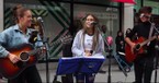 Beautiful 'Hallelujah' Performance from Teen Street Buskers