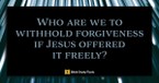 The Beauty in Forgiveness (Matthew 18:21-22) - Your Daily Bible Verse - December 18