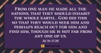 Made for This (Acts 17:26-27) - Your Daily Bible Verse - January 6