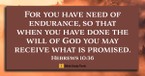 A Call to Endurance (Hebrews 10:35-38) - Your Daily Bible Verse - February 28