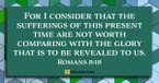 Wait for the Glory (Romans 8:18) - Your Daily Bible Verse - April 23