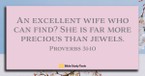 Learning from the Proverbs 31 Woman - Your Daily Bible Verse - May 21