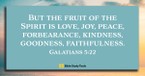 Where to Find Joy (Galatians 5:22) - Your Daily Bible Verse - July 27