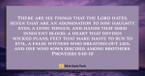 God Hates a Lying Tongue (Proverbs 6:16-19) - Your Daily Bible Verse - October 29