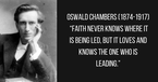 Everything You Need to Know about Oswald Chambers
