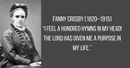 10 Things You Need to Know about Fanny Crosby