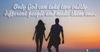 The Process of Becoming One - Crosswalk Couples Devotional - January 3