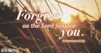 A Prayer When We Struggle to Forgive - Your Daily Prayer - September 28