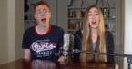 Brother and Sister Sing Beautiful Duet of ‘The Prayer’