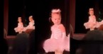 Little Girl Hilariously Does Not Mask Her Feelings During Dance Recital