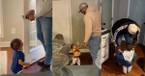  Adorable Toddler Gives His Father the Sweetest Greetings