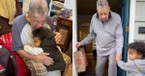 Sweet Young Man Supports His Great Grandfather through Parkinson's Struggle