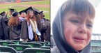 Young Man's Emotional Reaction to Mother's College Graduation Captures Hearts