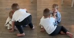 Toddler Shows Kindness and Love to His Upset Baby Brother