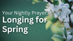 Longing for Spring | Your Nightly Prayer