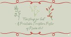 "Thirsting for God" – A Printable Scripture Poster from Psalm 63:1