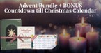 Advent Bundle: 4 Week Devotional, Holiday Prayer Journal + BONUS Countdown to Christmas Calendar