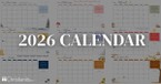 Printable 2026 Calendar