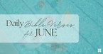 Daily Bible Verses for June
