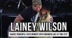 Lainey Wilson Shares Powerful Faith Moment with Brandon Lake at CMA Fest