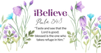 Your Daily Verse - Psalm 34:8 - July 9th