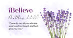 Your Daily Verse - Matthew 11:28 - July 19th