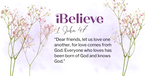 Your Daily Verse - 1 John 4:7 - July 24th