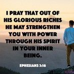 Your Daily Verse - Ephesians 3:16