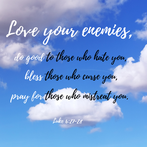 Your Daily Verse - Luke 6:27-28