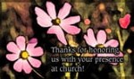 Thank - Presence At Church