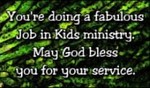 Fabulous Job In Kid's Ministry