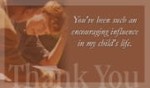 Thank You  - Encouraging Influence