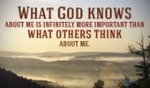 What God Knows about me...