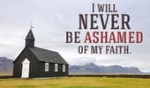 Thank you God for never being ashamed of ME!