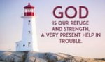 God is my refuge!