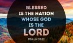 Blessed are the LORD's people!